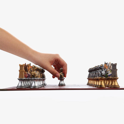 Historical Theme Resin Chess Figures 32 Painted Chess Game Gift Collection Carauana Store