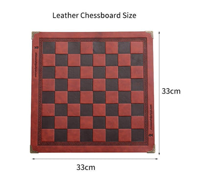 Historical Theme Resin Chess Figures 32 Painted Chess Game Gift Collection Carauana Store