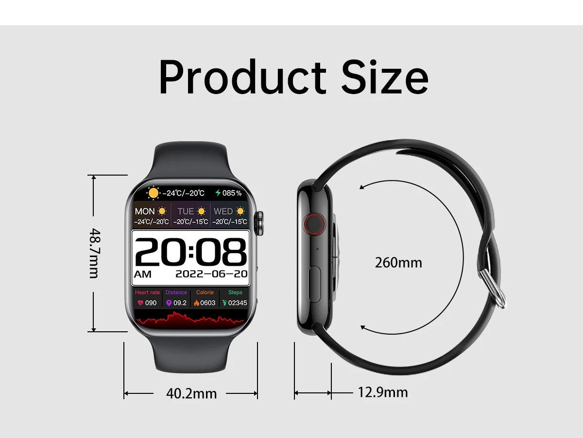 LEMFO DM10 PRO Smart Watches UNISEX AMOLED Smartwatch HD NFC|Where Elegance Embraces Innovation in Time's Tapestry Carauana Store