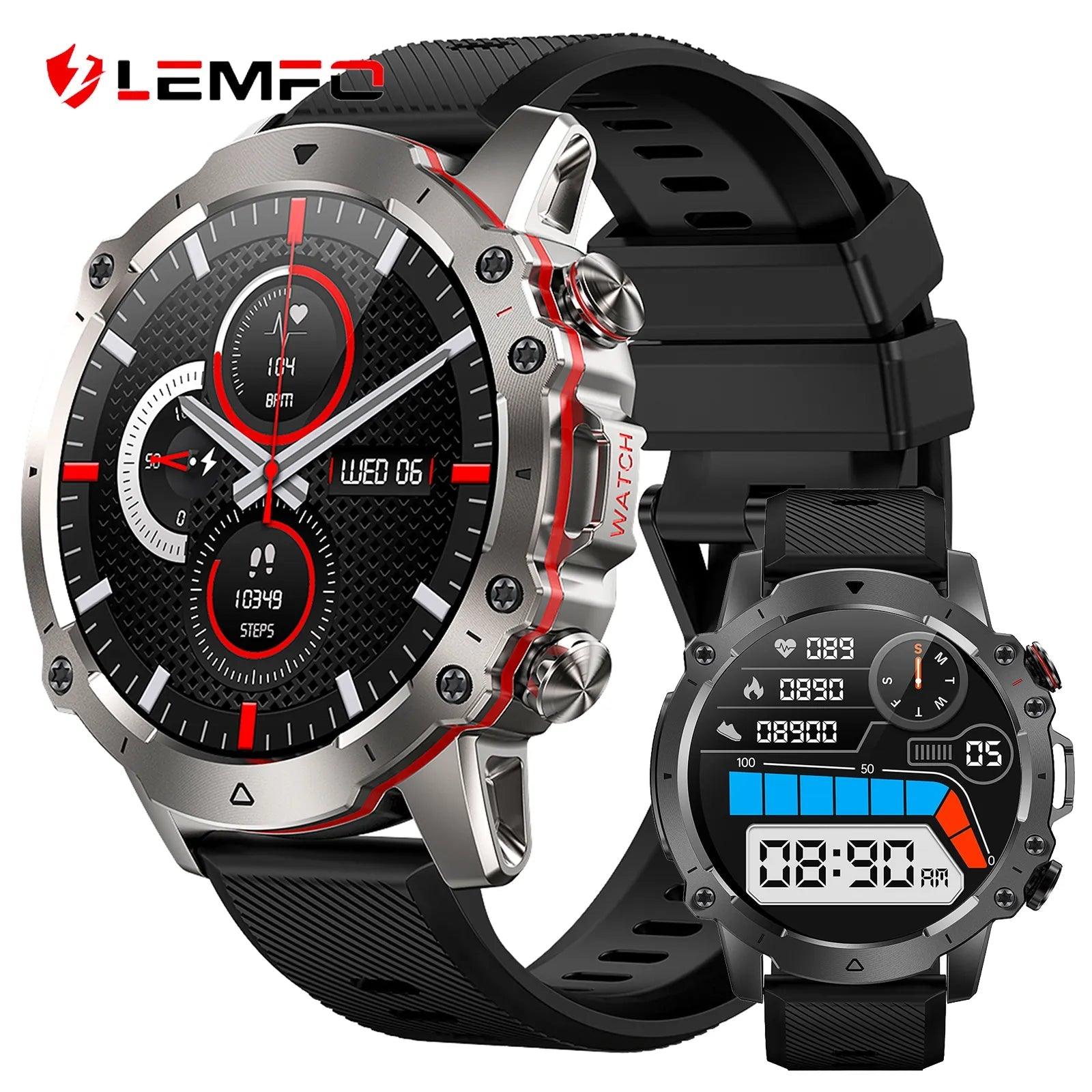 LEMFO Falcon Smartwatch: A Fusion of Style and Intelligence Carauana Store