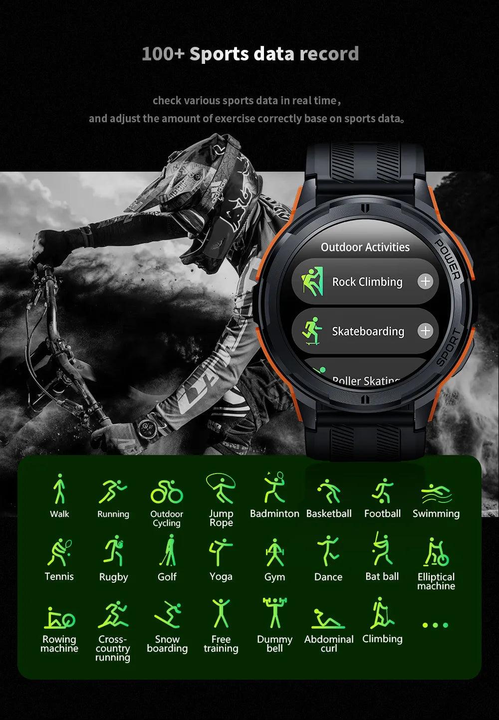 LEMFO Inspire SmartWatch Men AMOLED|Your Ultimate Wellness Companion Awaits Carauana Store