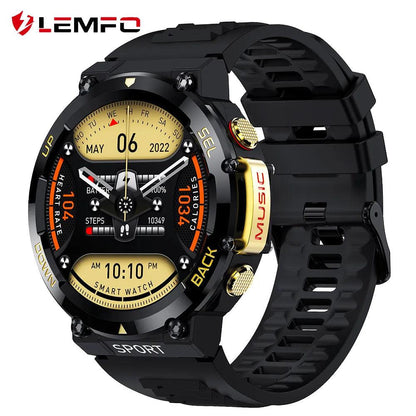 LEMFO Music Smartwatch Bluetooth Call sports NFC|Your Ultimate Health and Fitness Companion Carauana Store