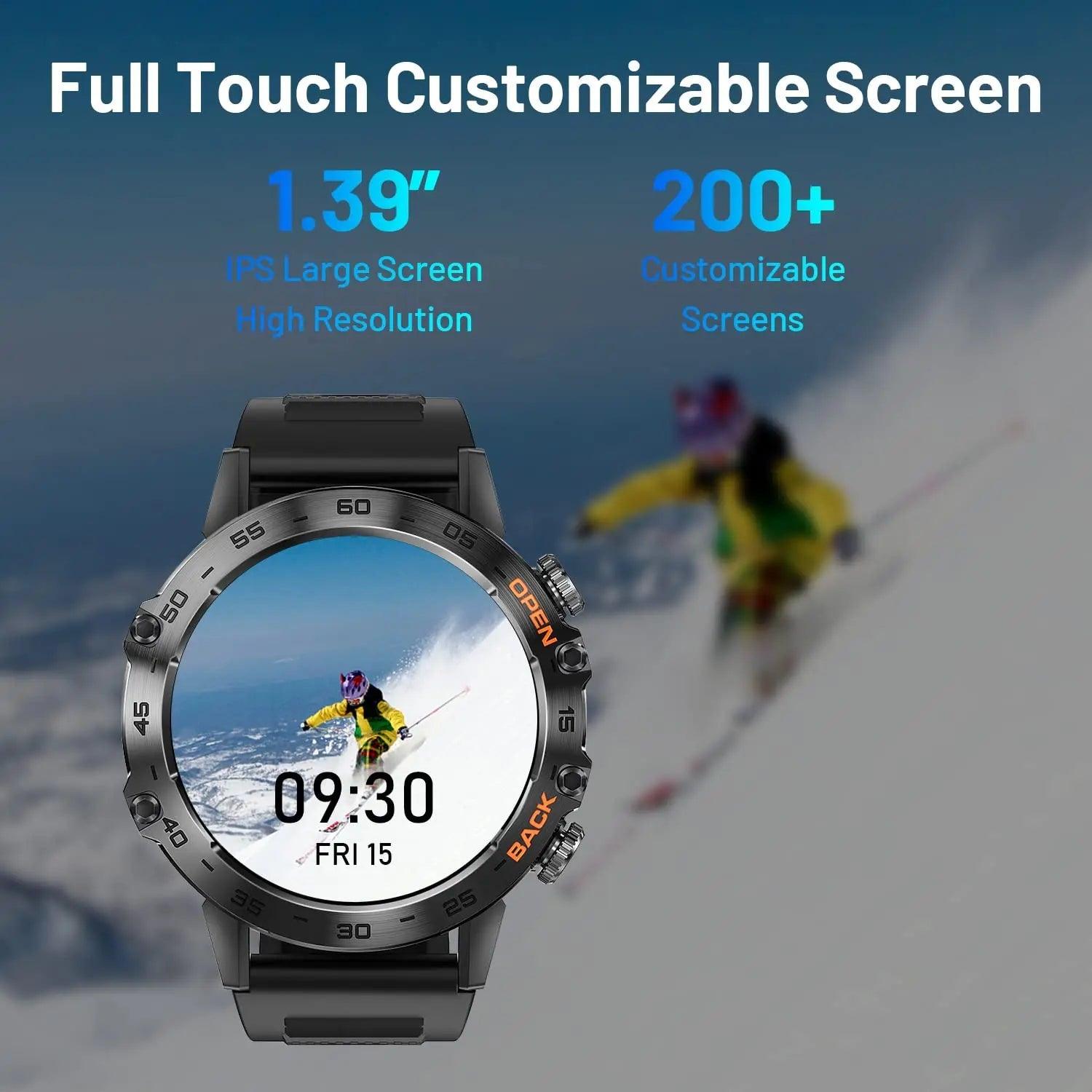 LEMFO Rugged Outdoor Sports Smart Watch: Beyond Boundaries Carauana Store