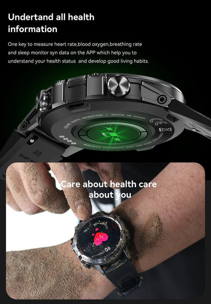 LEMFO Rugged Outdoor Sports Smart Watch: Beyond Boundaries Carauana Store