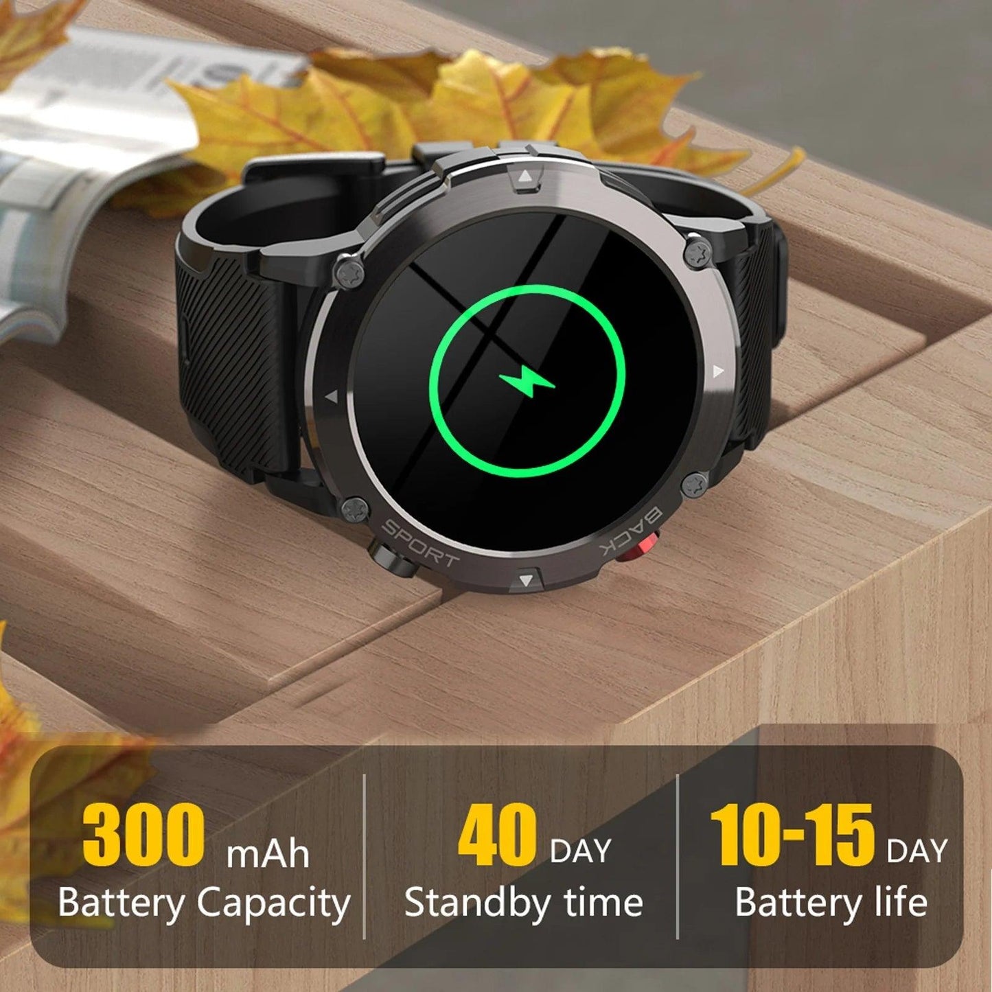 LEMFO SmartWatch Men Bluetooth Call LF26 MAX|Your Ultimate Sports Companion Carauana Store