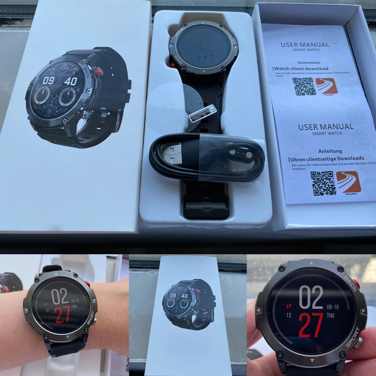 LEMFO SmartWatch Men Bluetooth Call LF26 MAX|Your Ultimate Sports Companion Carauana Store