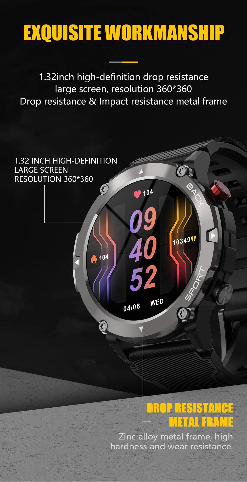 LEMFO SmartWatch Men Bluetooth Call LF26 MAX|Your Ultimate Sports Companion Carauana Store