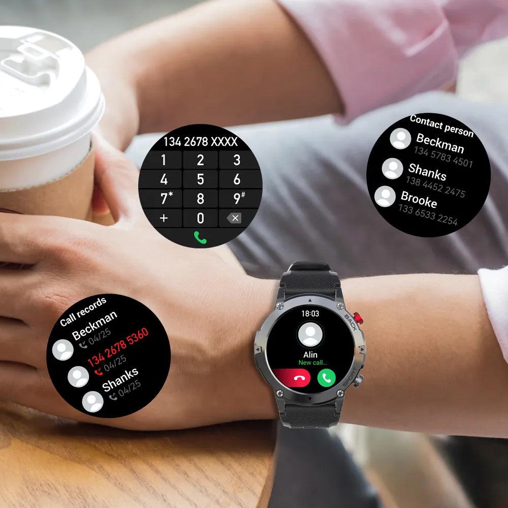 LEMFO SmartWatch Men Bluetooth Call LF26 MAX|Your Ultimate Sports Companion Carauana Store