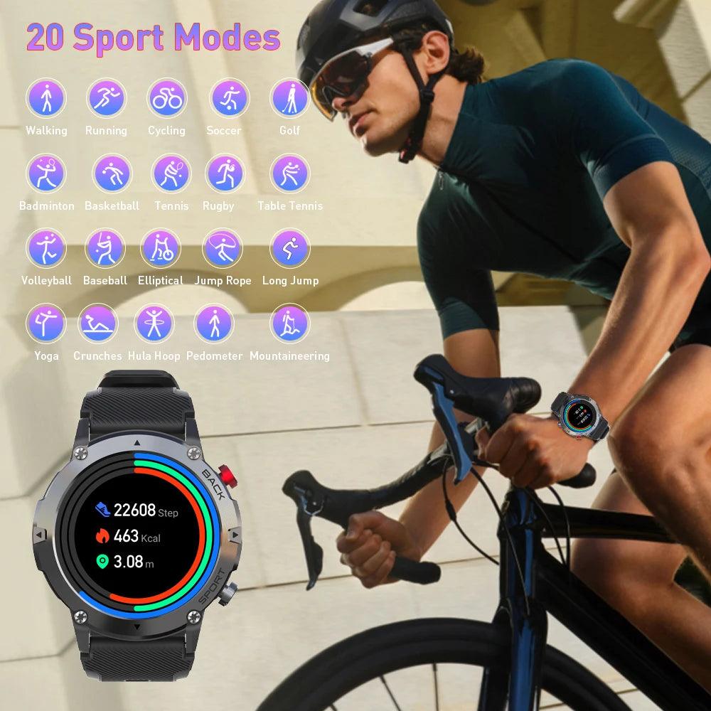 LEMFO SmartWatch Men Bluetooth Call LF26 MAX|Your Ultimate Sports Companion Carauana Store