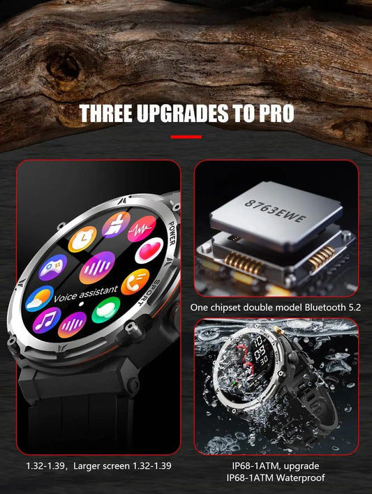 LEMFO Smartwatch Global Version: A Symphony of Power, Style, and Unmatched Innovation Carauana Store