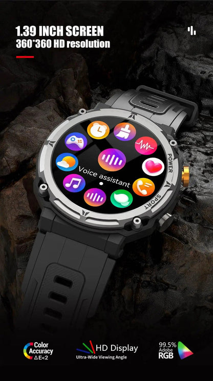 LEMFO Smartwatch Global Version: A Symphony of Power, Style, and Unmatched Innovation Carauana Store