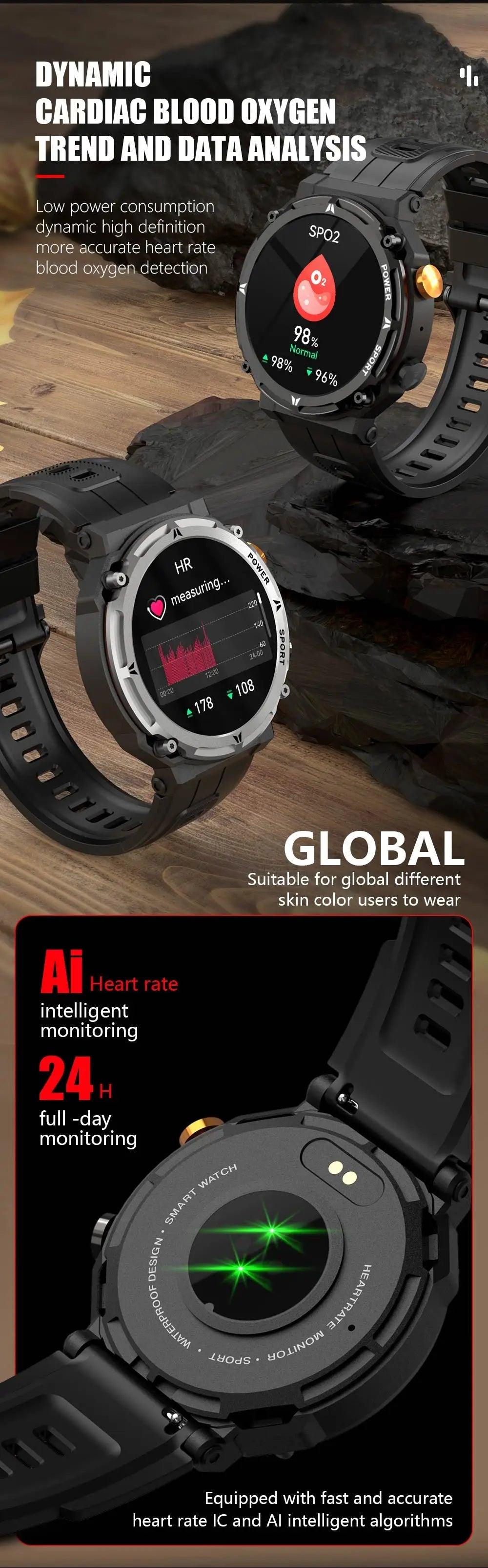 LEMFO Smartwatch Global Version: A Symphony of Power, Style, and Unmatched Innovation Carauana Store