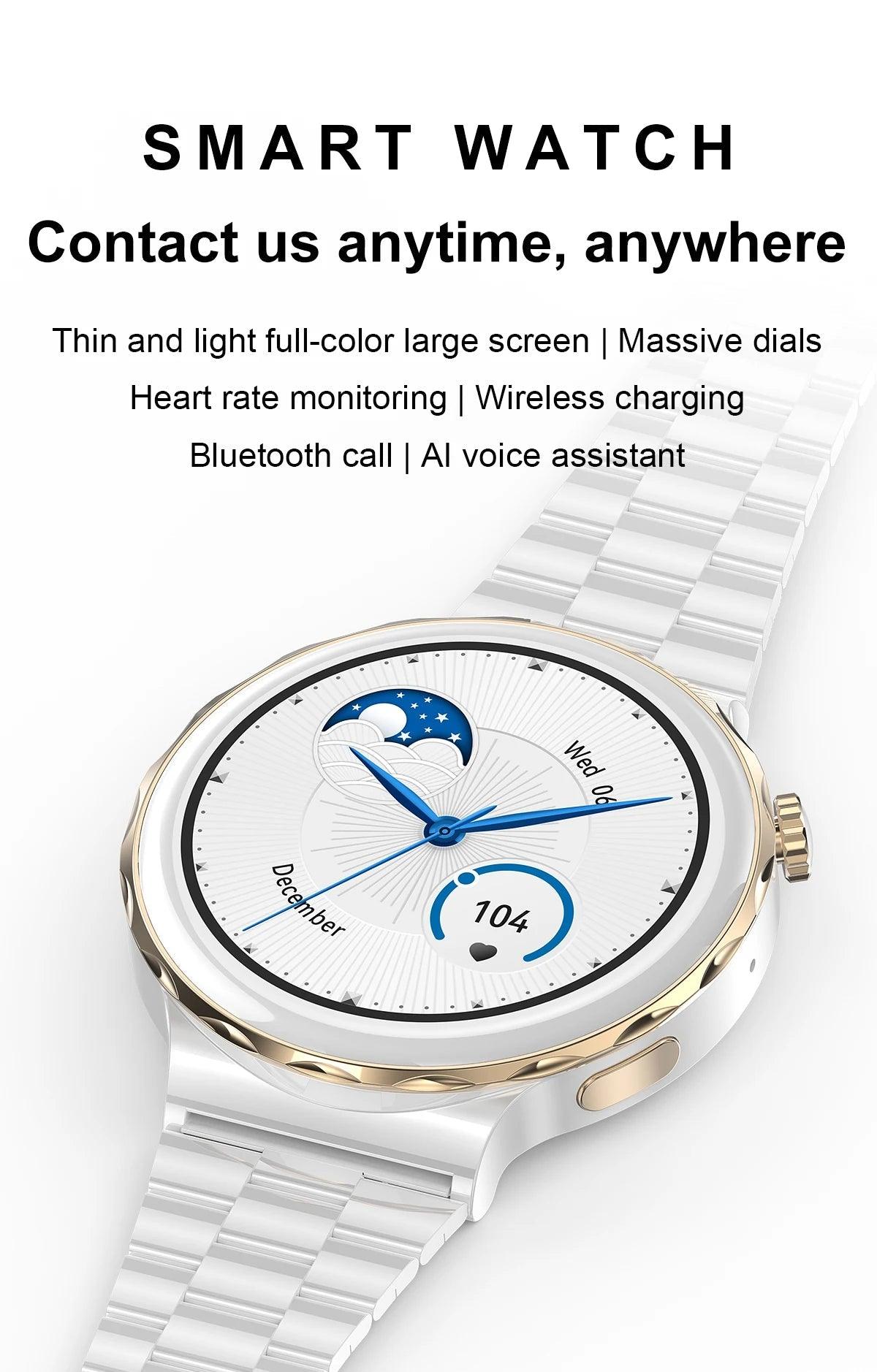 LEMFO Smartwatch NFC HD IPSONSALE|Where Beauty and Innovation Embrace Your Every Move Carauana Store