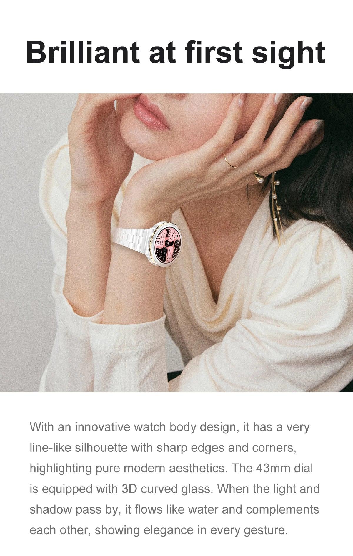 LEMFO Smartwatch NFC HD IPSONSALE|Where Beauty and Innovation Embrace Your Every Move Carauana Store