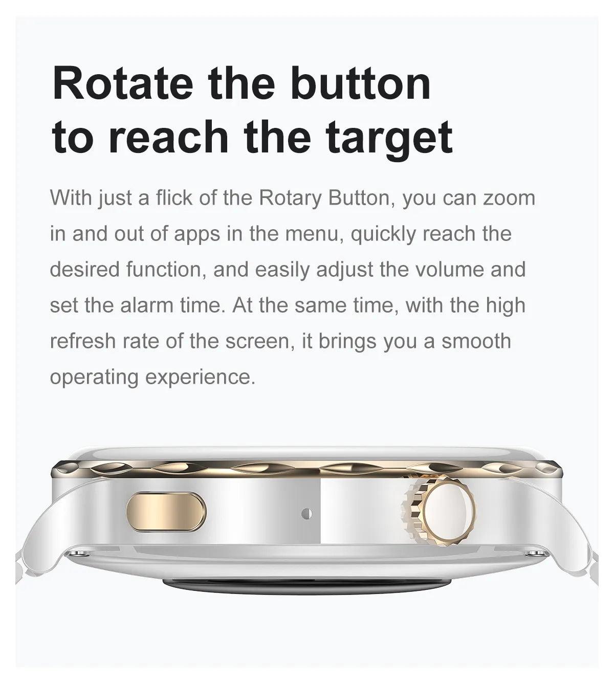 LEMFO Smartwatch NFC HD IPSONSALE|Where Beauty and Innovation Embrace Your Every Move Carauana Store