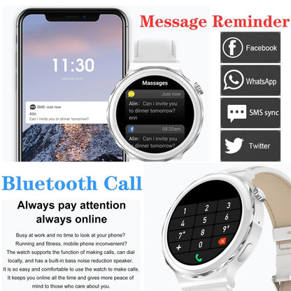 LEMFO Smartwatch NFC HD IPSONSALE|Where Beauty and Innovation Embrace Your Every Move Carauana Store