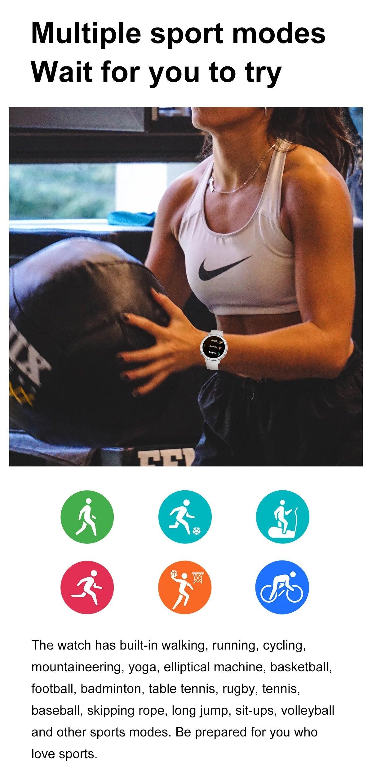 LEMFO Smartwatch NFC HD IPSONSALE|Where Beauty and Innovation Embrace Your Every Move Carauana Store