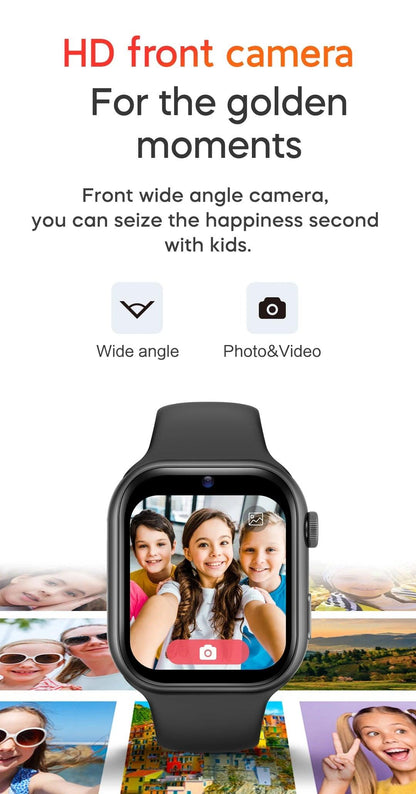 LEMFO Smartwatch with Sim Card 4G SOS WiFi GPS Location Camera Video Call smart watch 1000mAh kids Carauana Store