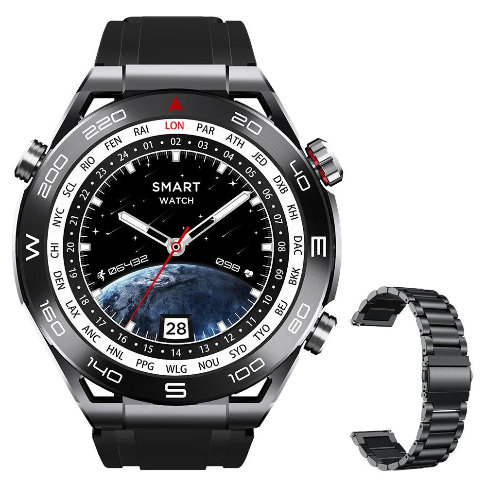 LEMFO smartWatches for men stainless steel|Your Timeless Companion, Now Exclusively Yours! Carauana Store
