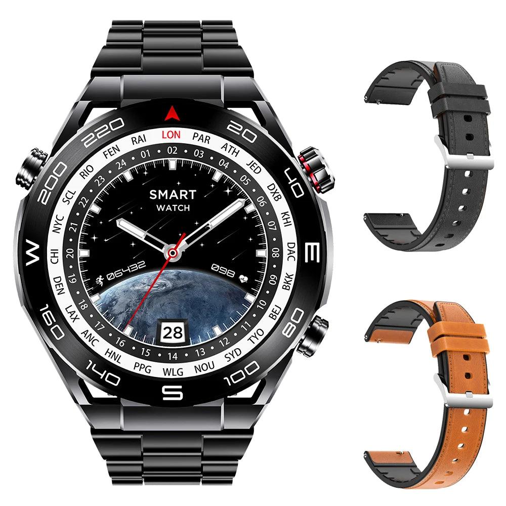 LEMFO smartWatches for men stainless steel|Your Timeless Companion, Now Exclusively Yours! Carauana Store