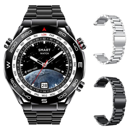 LEMFO smartWatches for men stainless steel|Your Timeless Companion, Now Exclusively Yours! Carauana Store