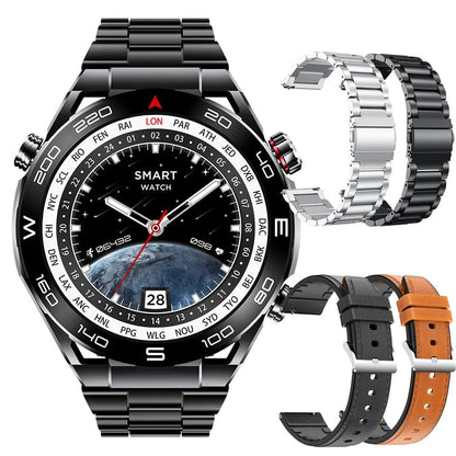 LEMFO smartWatches for men stainless steel|Your Timeless Companion, Now Exclusively Yours! Carauana Store