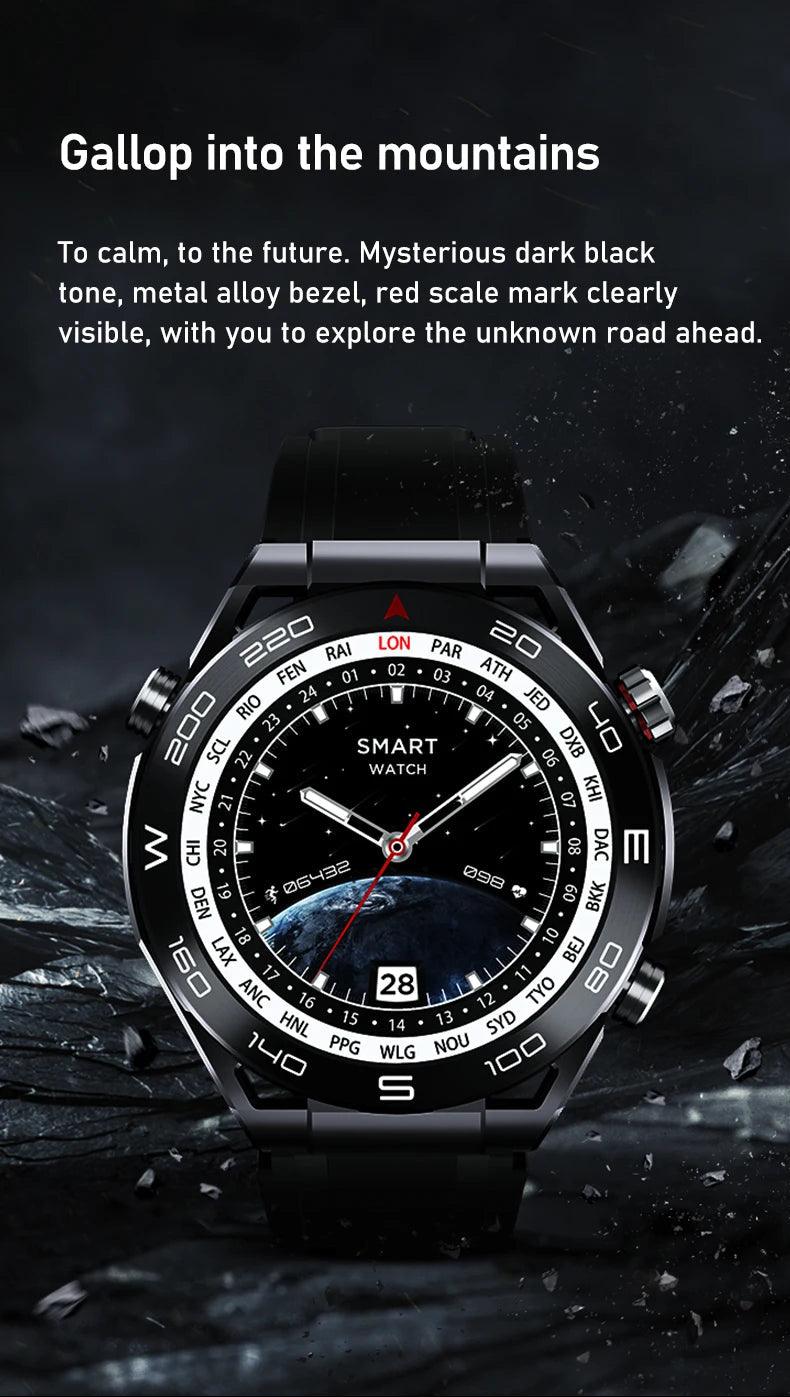 LEMFO smartWatches for men stainless steel|Your Timeless Companion, Now Exclusively Yours! Carauana Store