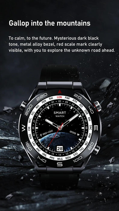 LEMFO smartWatches for men stainless steel|Your Timeless Companion, Now Exclusively Yours! Carauana Store