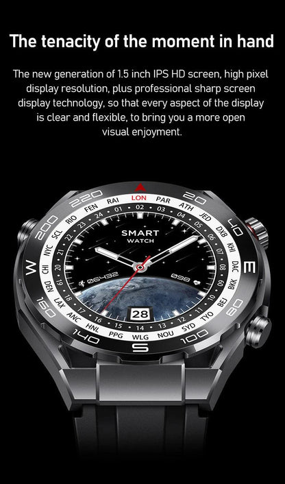 LEMFO smartWatches for men stainless steel|Your Timeless Companion, Now Exclusively Yours! Carauana Store