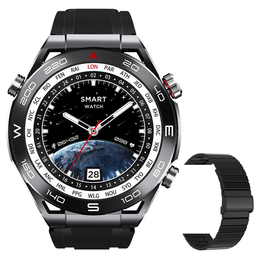 LEMFO smartWatches for men stainless steel|Your Timeless Companion, Now Exclusively Yours! Carauana Store