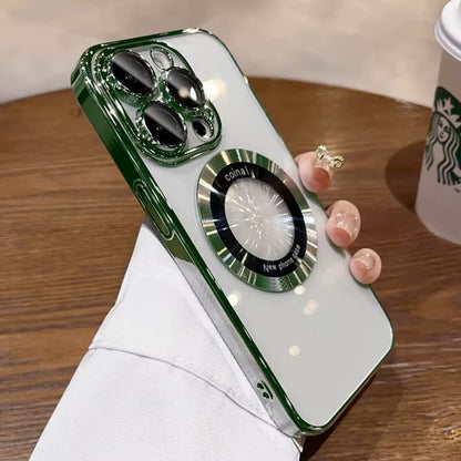 Magnetic_Phone_Case_Fori_Phone_Green