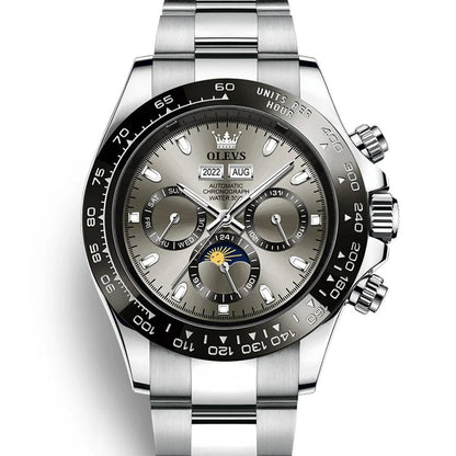 OLEVS Luxury Men's Chronograph Automatic Mechanical Wristwatch-Top Brand Watch Carauana Store
