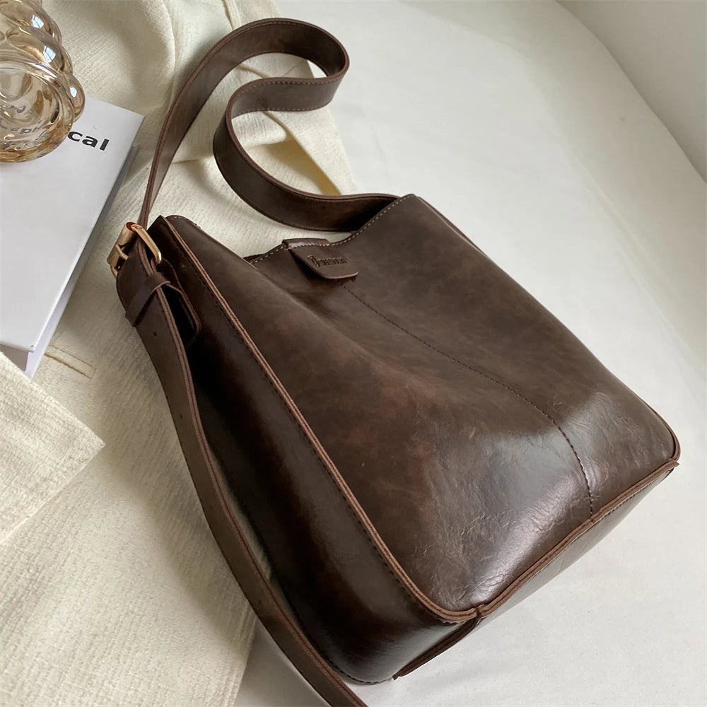 MOODS Retro Shoulder Tote Bag Set For Women