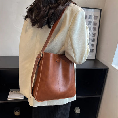 MOODS Retro Shoulder Tote Bag Set For Women