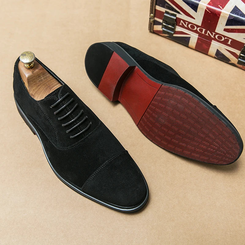 Oxfords Shoes  Business for Men Brown Black