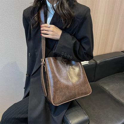 MOODS Retro Shoulder Tote Bag Set For Women