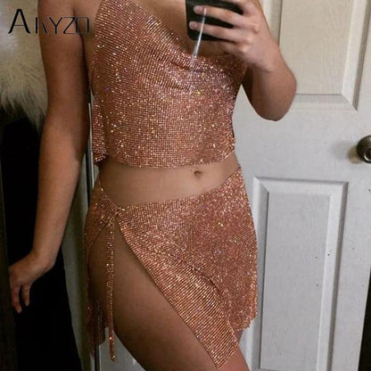 Sexy Dress Diamant For Night Club and Party Carauana Store