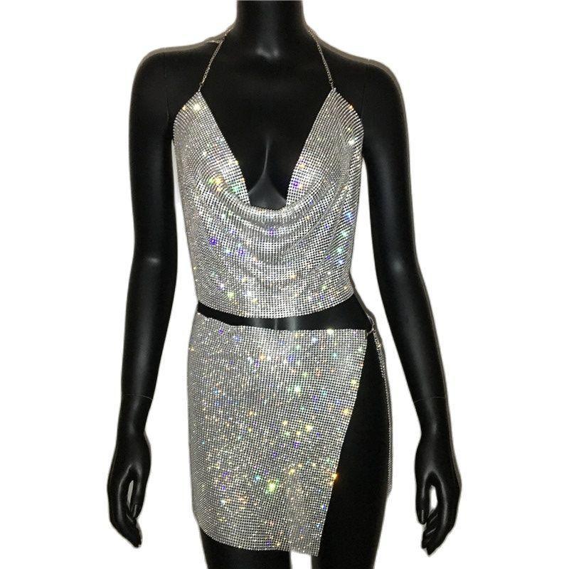 Sexy Dress Diamant For Night Club and Party Carauana Store