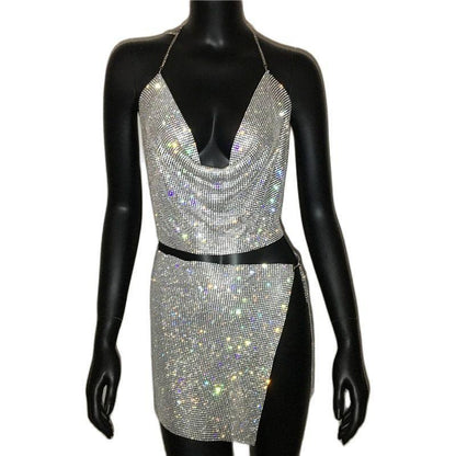 Sexy Dress Diamant For Night Club and Party Carauana Store