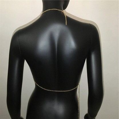 Solid Sequin Metal Cropped Tank Top Carauana Store