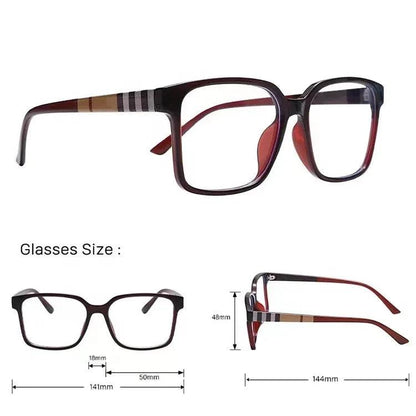 Stylish Anti Blue Light Glasses for Women | OwnSense | Polycarbonate Lenses | Plastic Titanium Frame Carauana Store