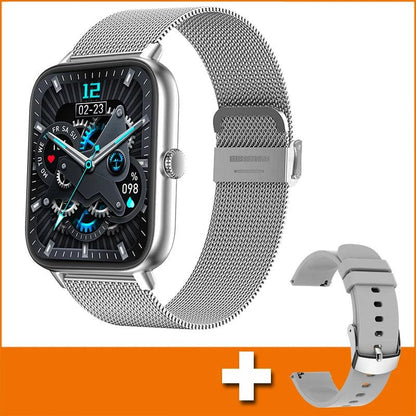 Trosmart Fusion: Where Fashion Meets Functionality in a Timeless Symphony|Smartwatch Golden For Android IOS Unisex Carauana Store