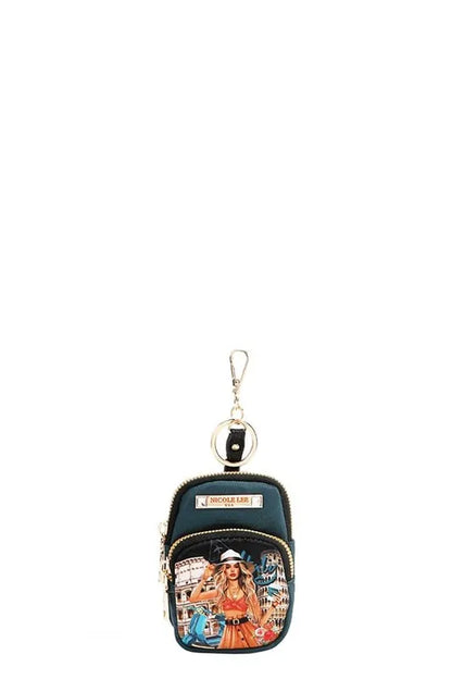 Nicole Lee USA Mini Coin Purse Keychain Carauana Store