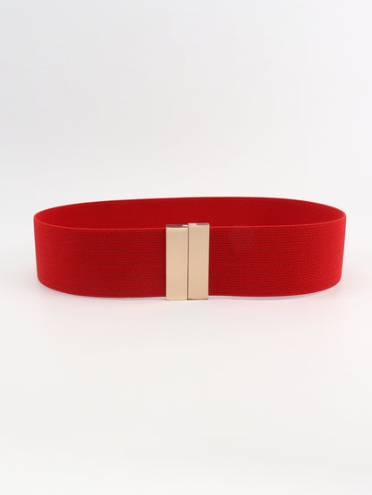 Alloy Buckle Elastic Belt Carauana Store