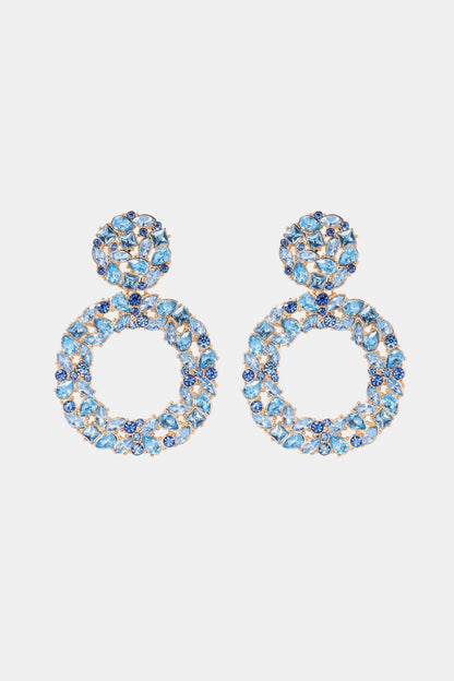 Round Shape Acrylic Dangle Earrings Carauana Store