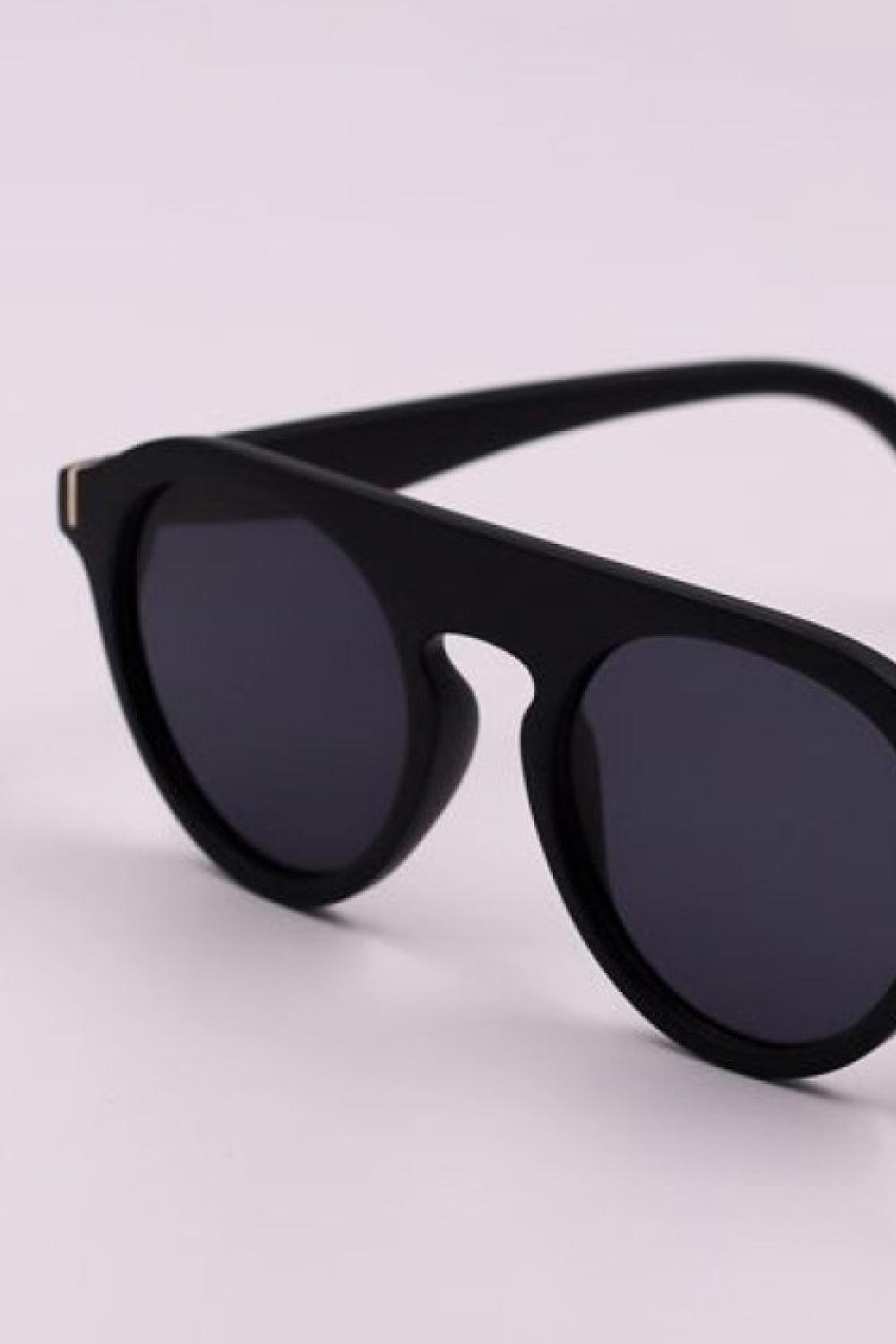 3-Piece Round Polycarbonate Full Rim Sunglasses Carauana Store