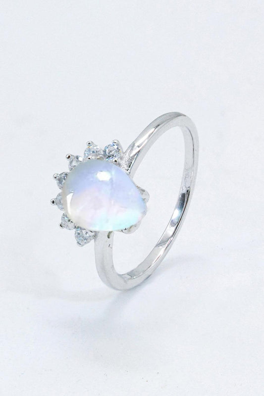 925 Sterling Silver Moonstone Ring Carauana Store