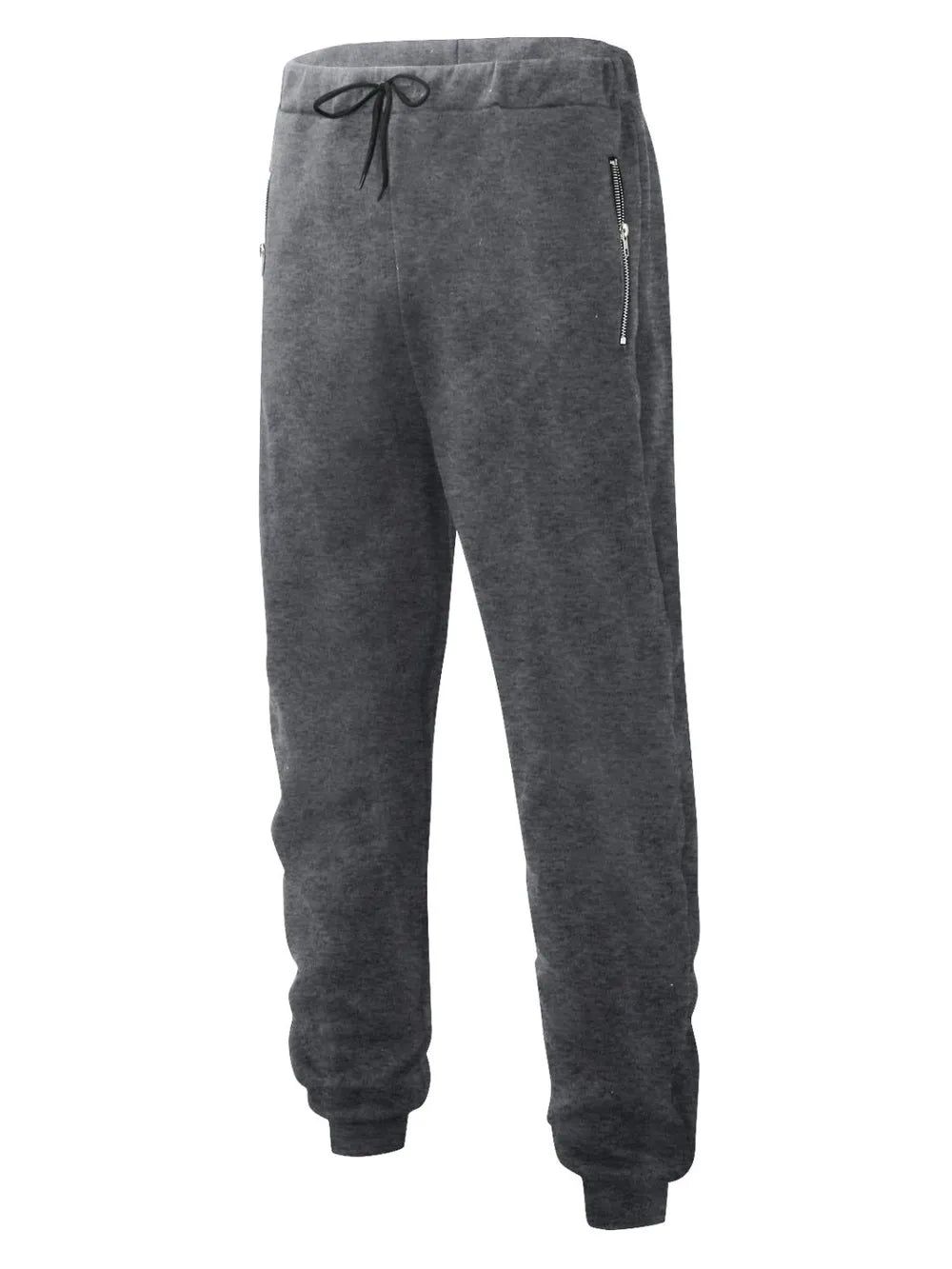Men's Full Size Drawstring Pants with Pockets Plus Size