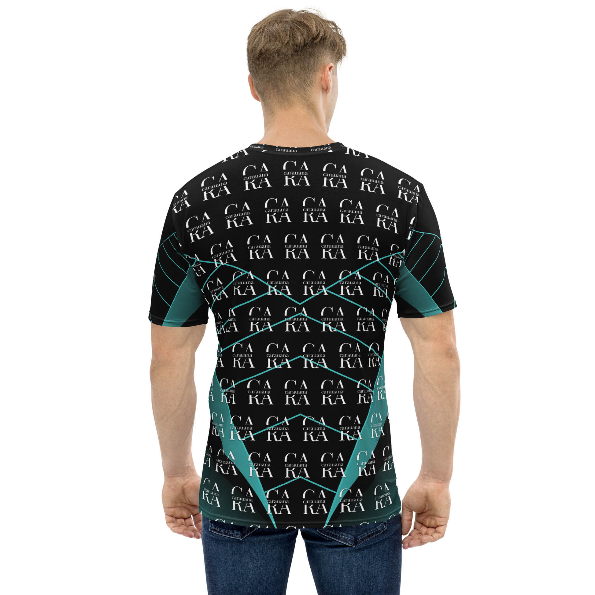 CaRaUaNa Men's t-shirt Green Famous Carauana Store