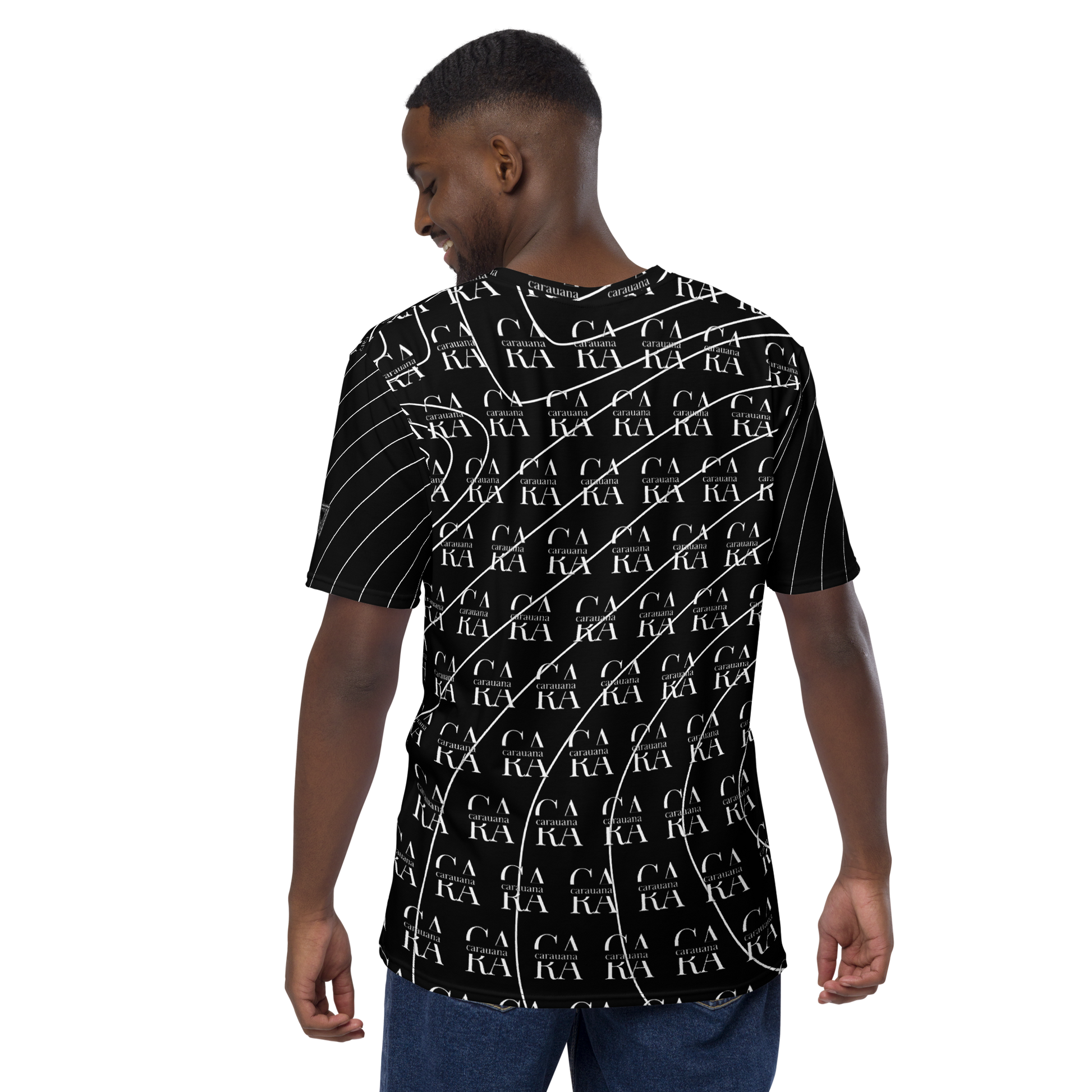 CaRaUaNa Men's t-shirt black LUX